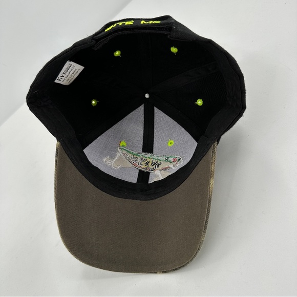 Bite Me Fishing Lure Hat Hook & Loop Strapback 3d Raised Embroidery KYS Design - Picture 11 of 14